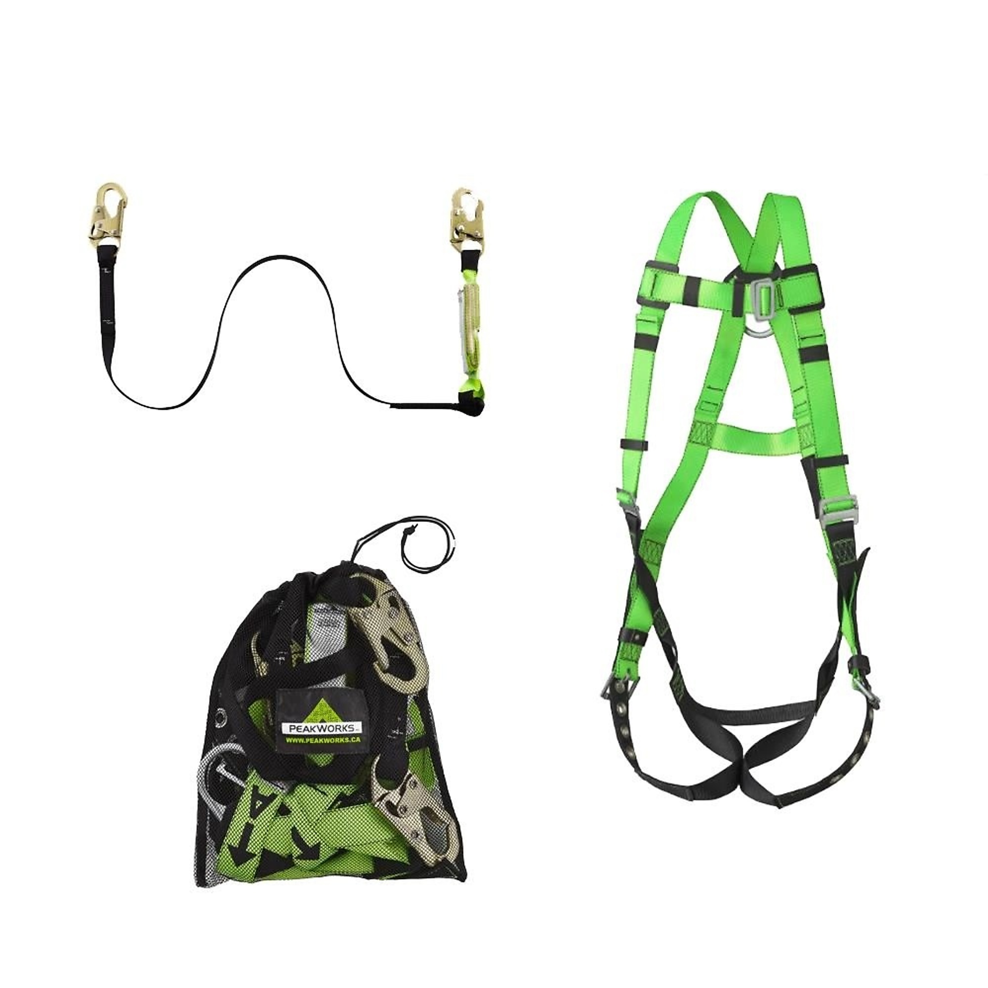 PeakWorks® - CONTRACTORS HARNESS KIT FK-006 COMPLIANCE KIT IN A BAG - Model # V8252316
